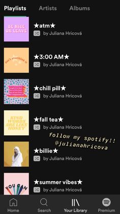 nombres aesthetic para playlist de spotify