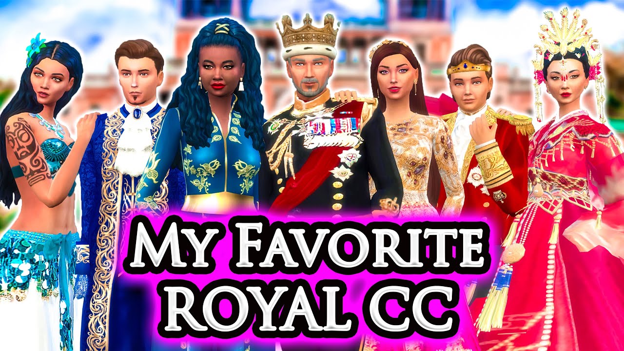 sims 4 cc royal clothes