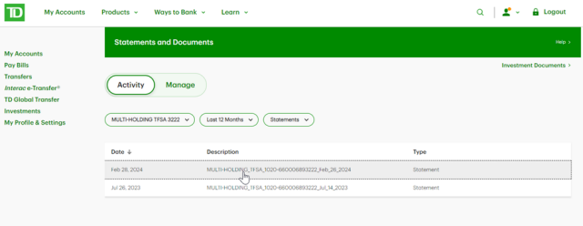 td bank easyweb login