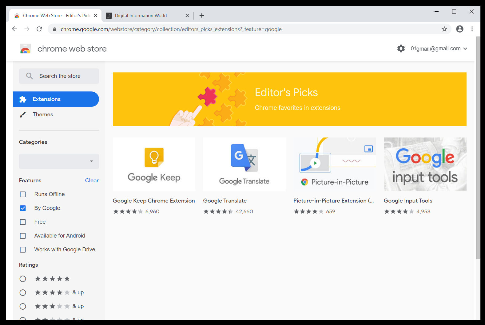 chrome web store apps