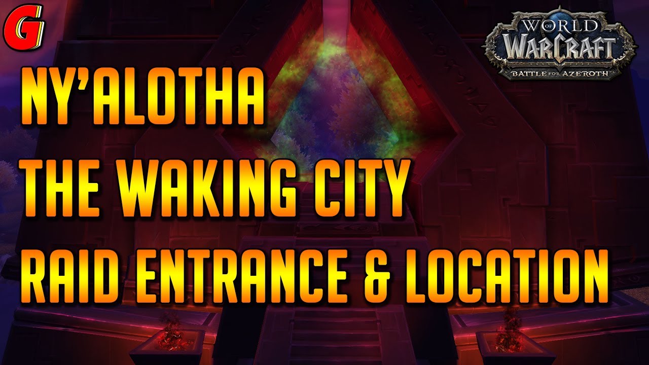 nyalotha the waking city entrance