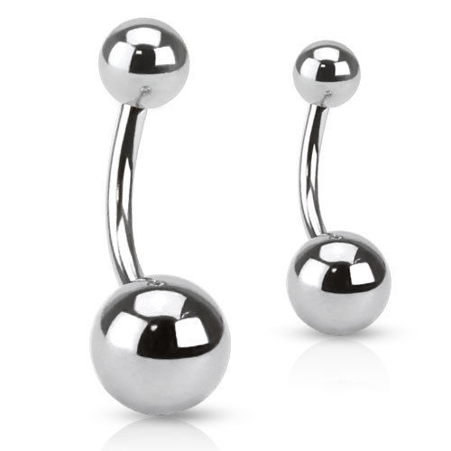 surgical stainless steel belly bars