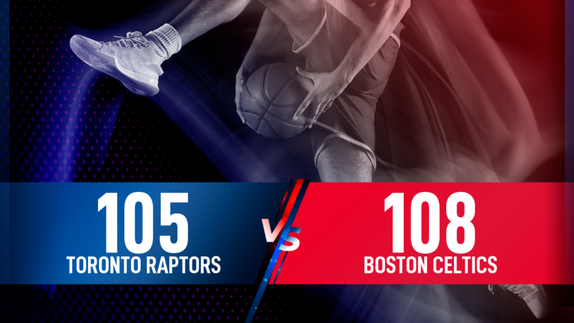 toronto raptors vs boston celtics match player stats