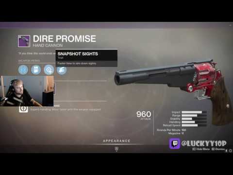 dire promise destiny 2 how to get