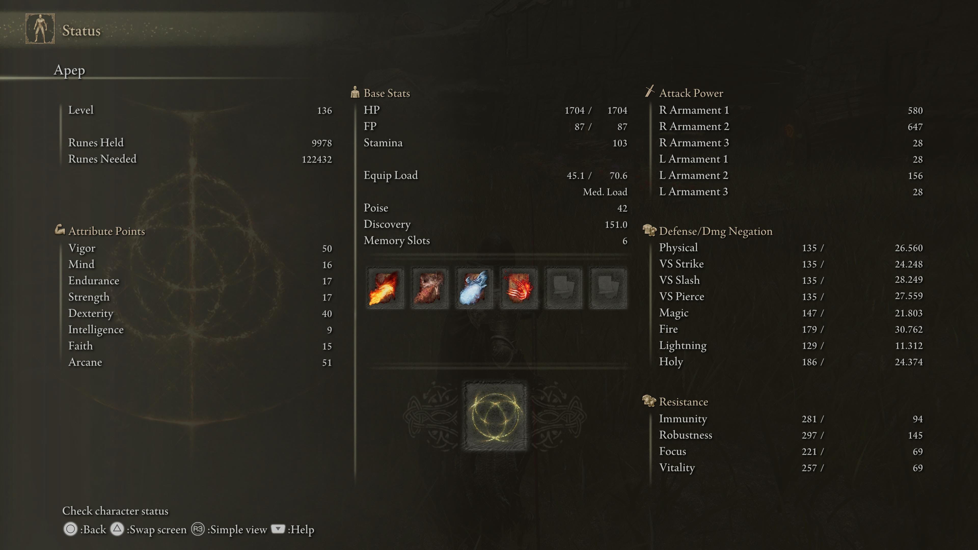 elden ring bleed build stats