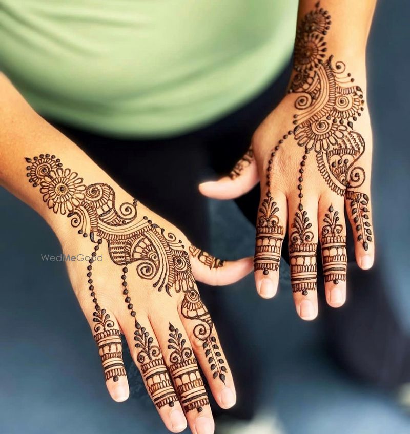 mehndi bel design easy