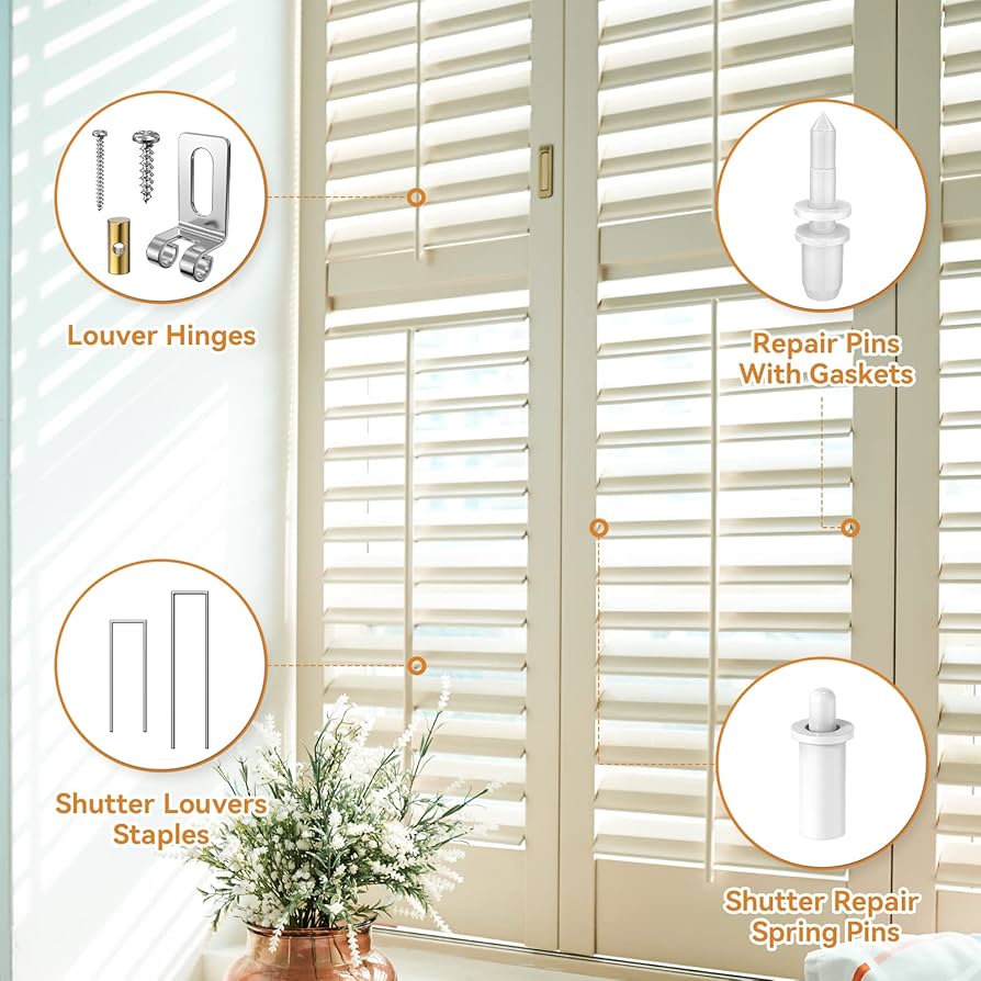 plantation shutter repair kit lowes