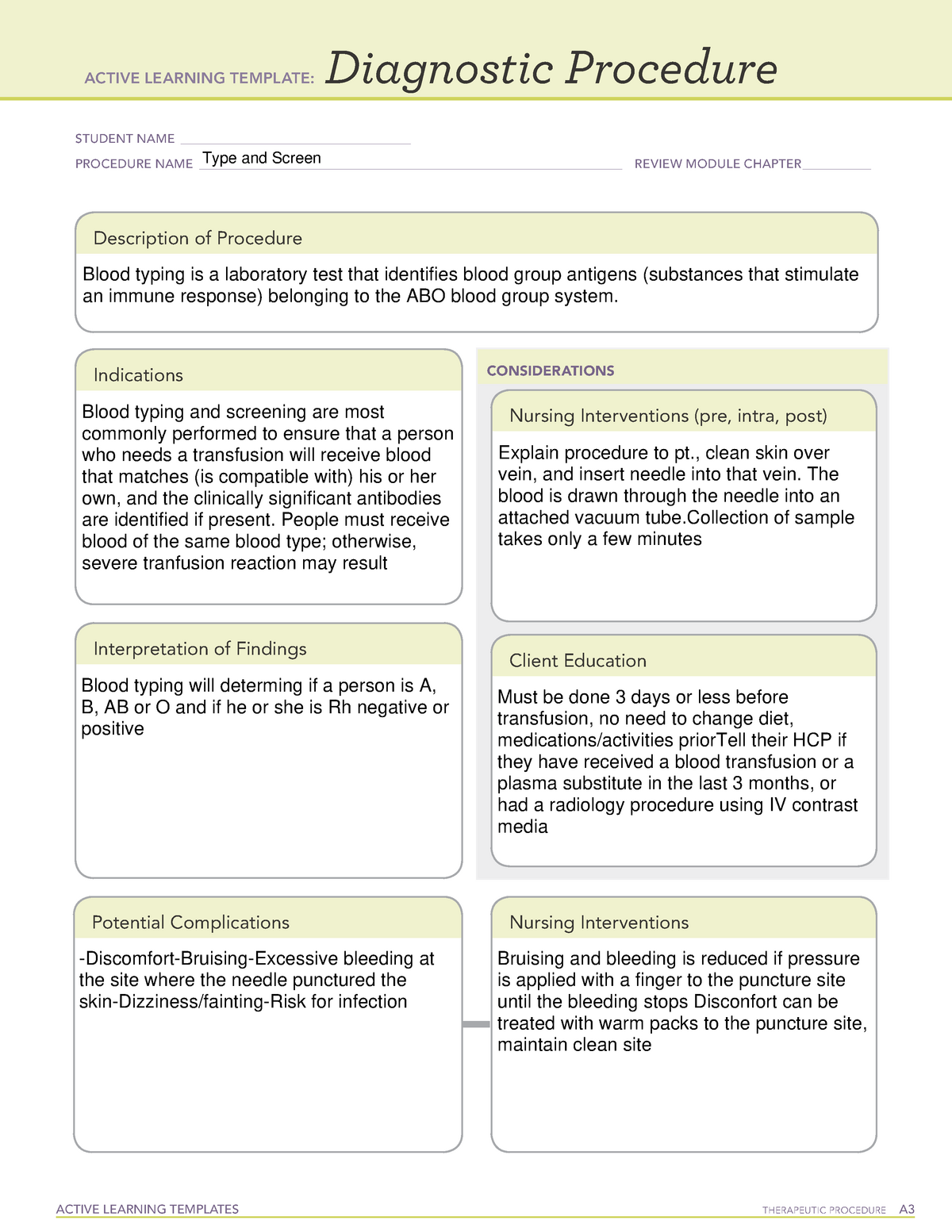 ati type test result