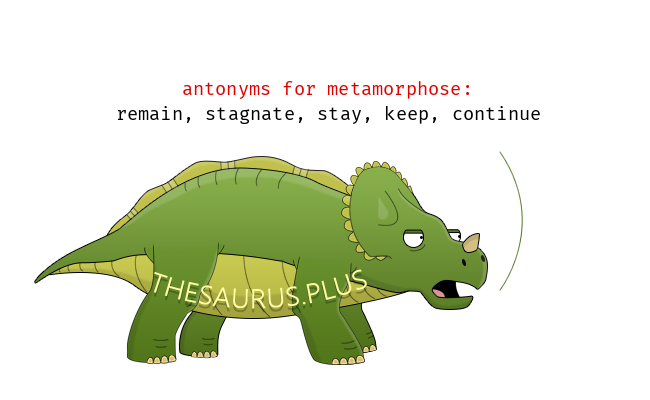 metamorphosis antonym