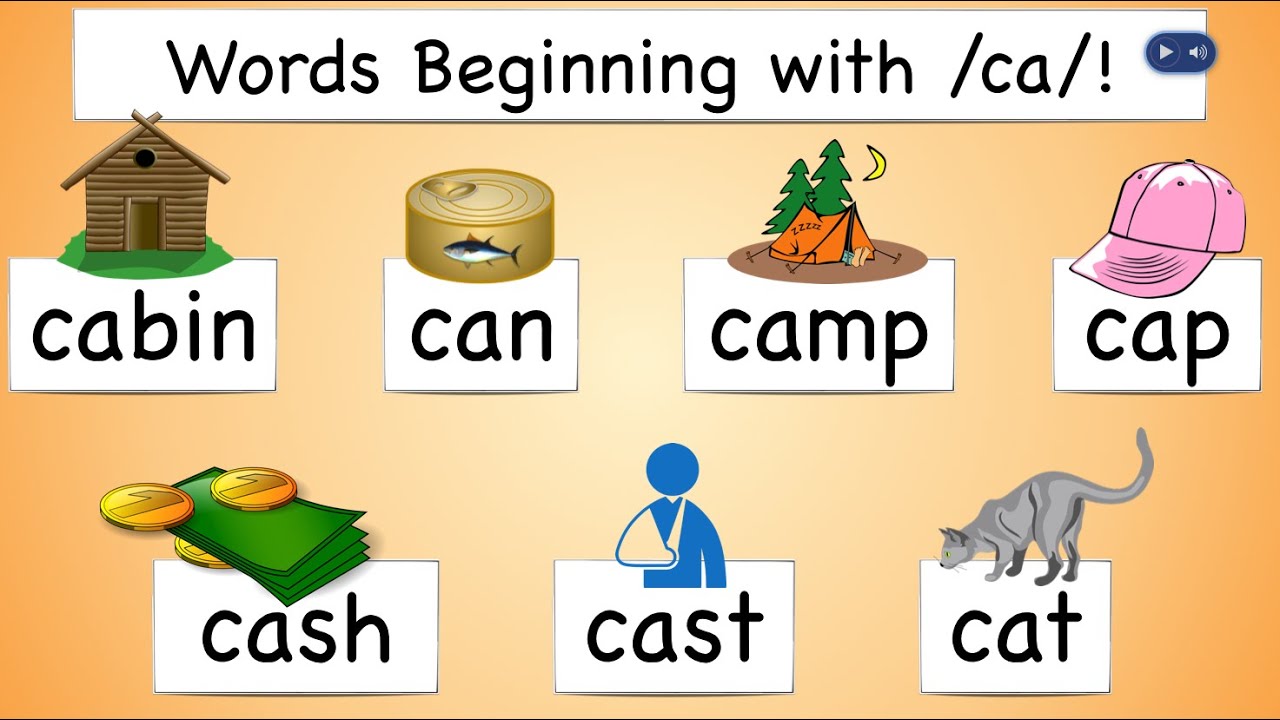 words starting with c a