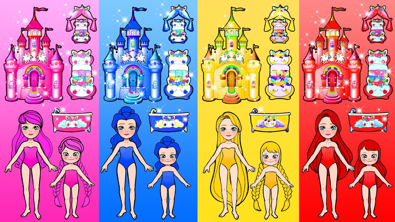 paper dress up dolls