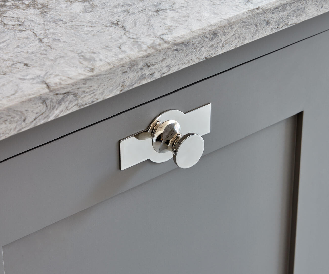 silver kitchen handles