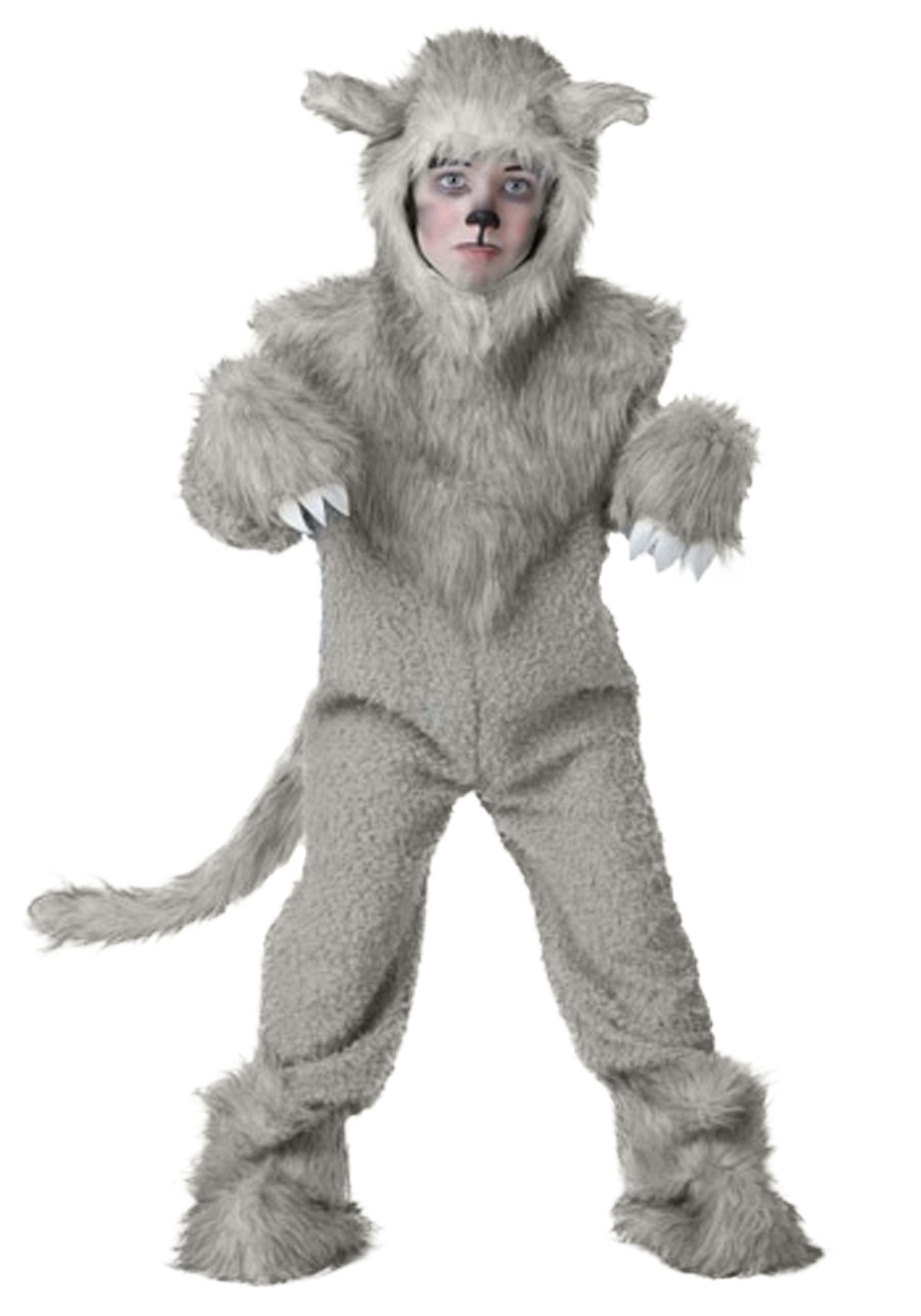 childrens wolf costume