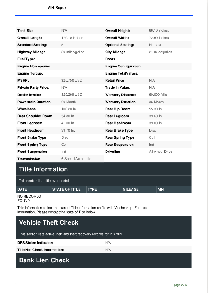 vincheckup canada