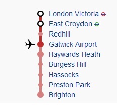 east croydon to gatwick price