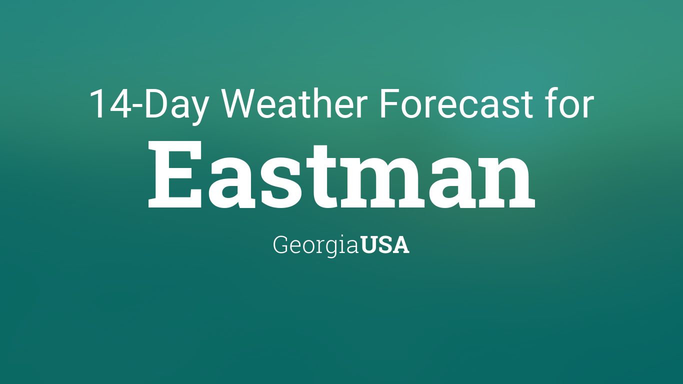 eastman ga weather