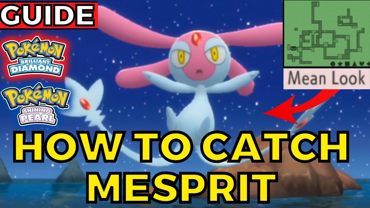 catching mesprit bdsp