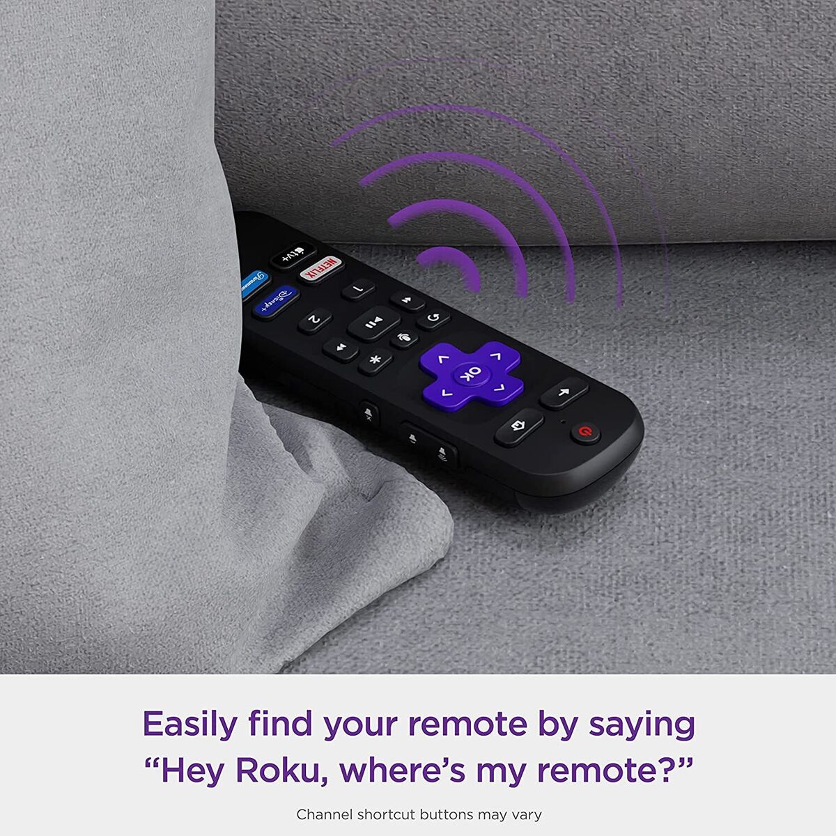 lost remote roku