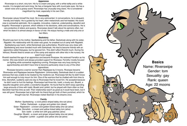 warrior cats gen