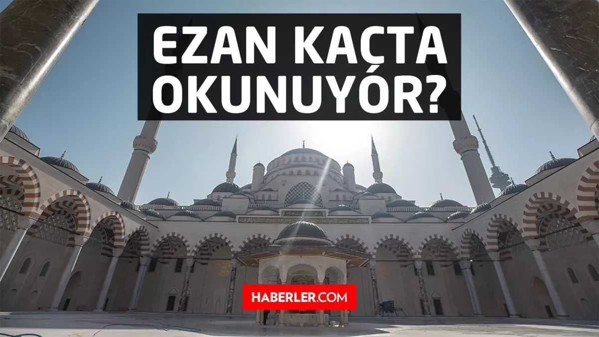 sabah ezanı kayseri