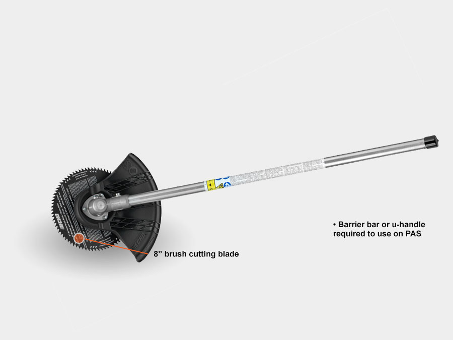 echo brush cutting blade