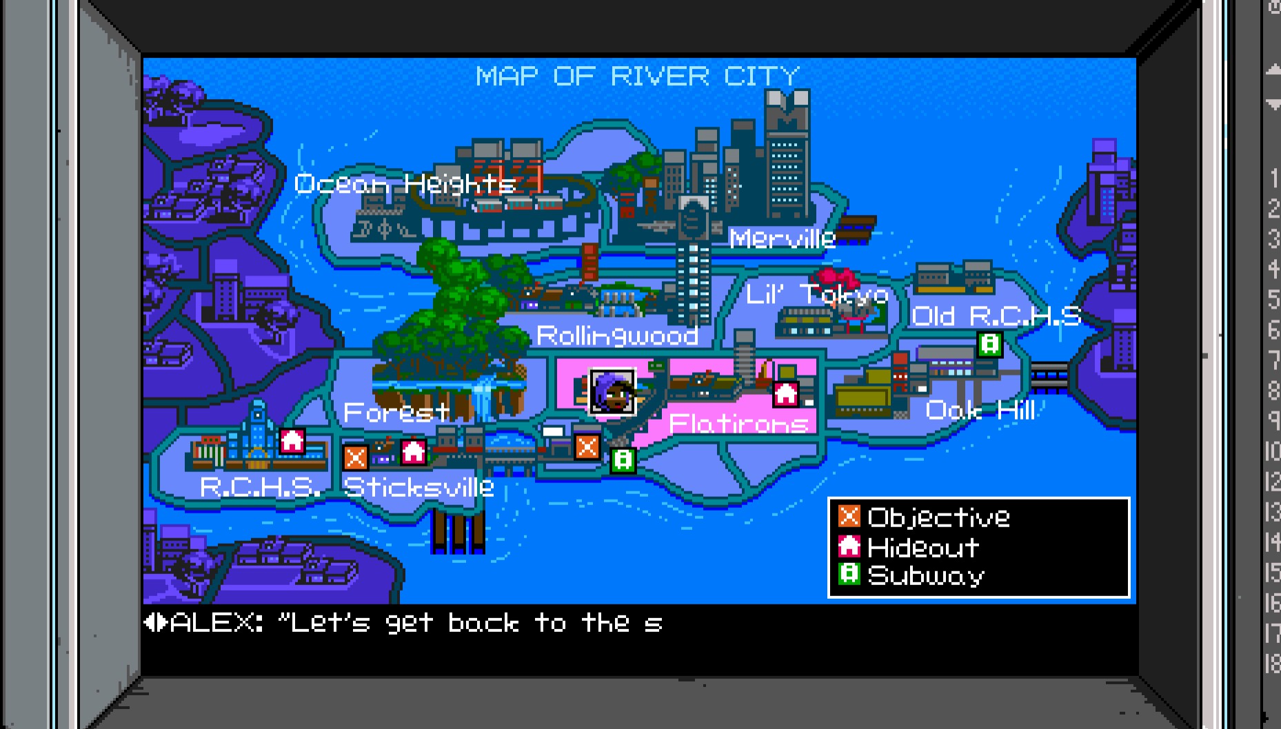 river city ransom item guide