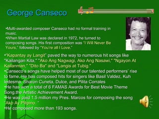 great filipino composers