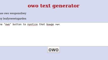 owo text generator