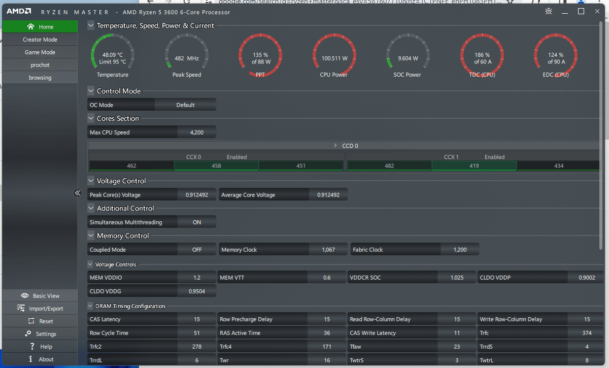 edc ryzen master