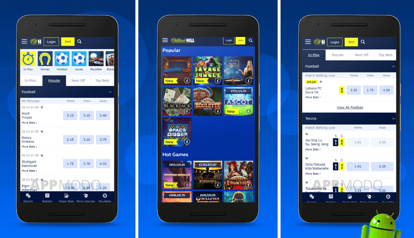 william hill app android