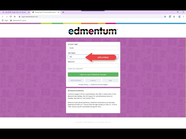 edmentum learning environment login