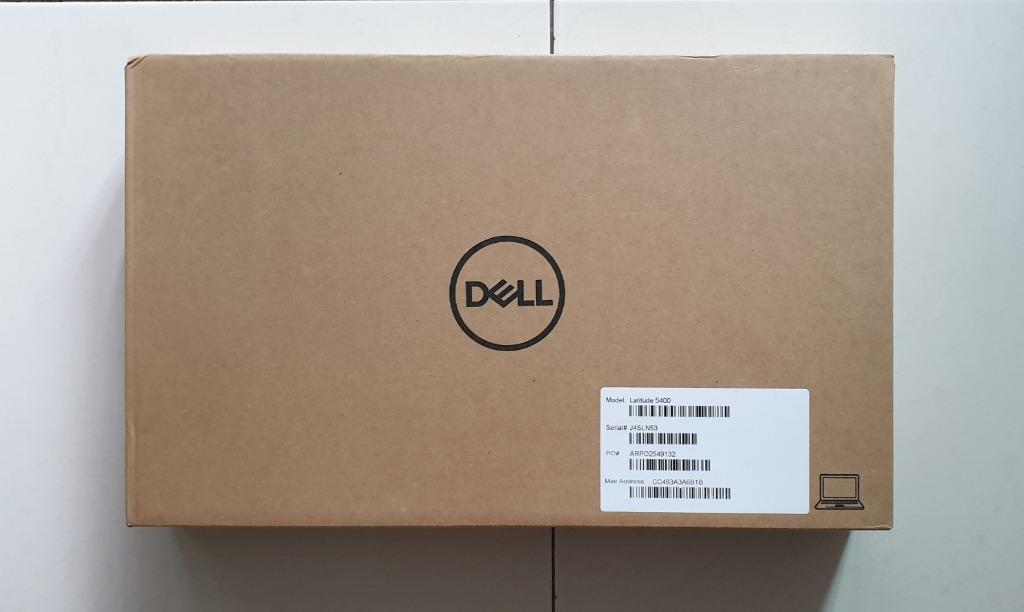 dell laptop shipping box