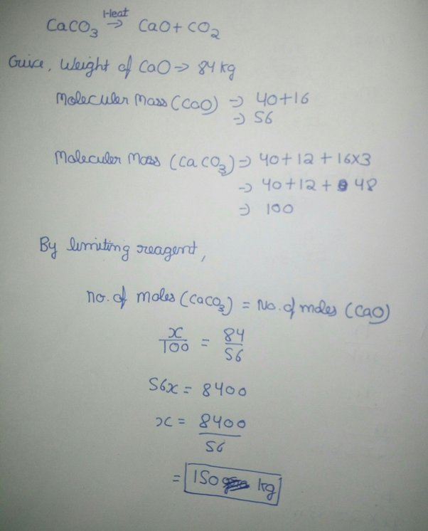 molar mass of calcium oxide