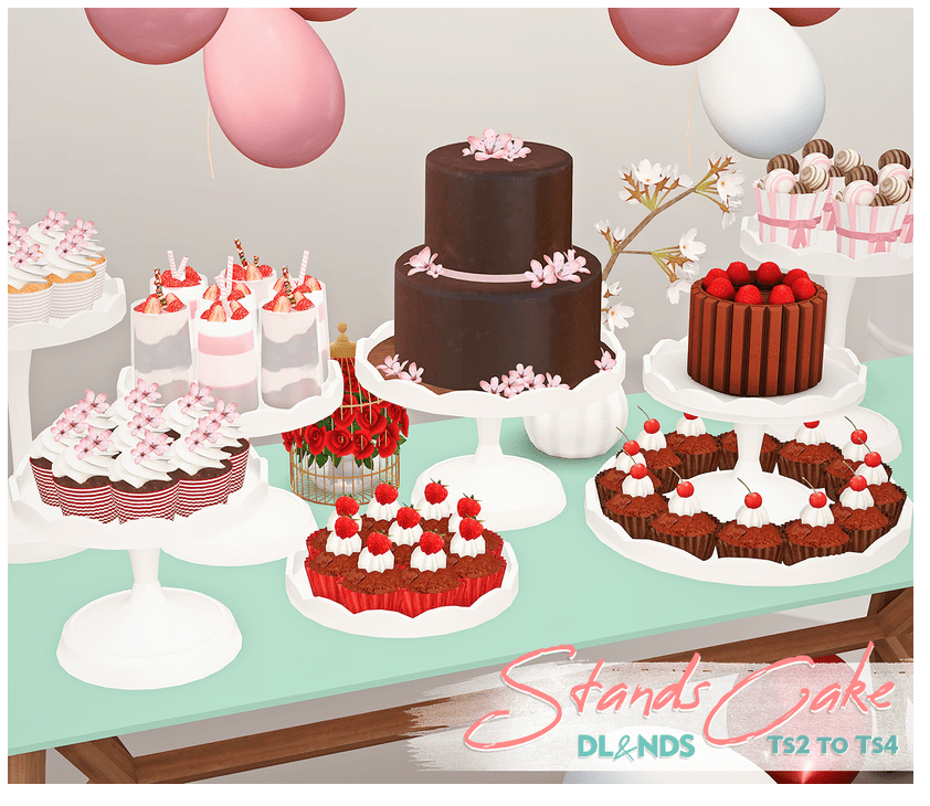 sims 4 custom cakes