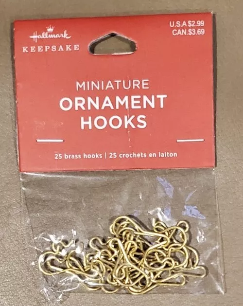 miniature ornament hooks