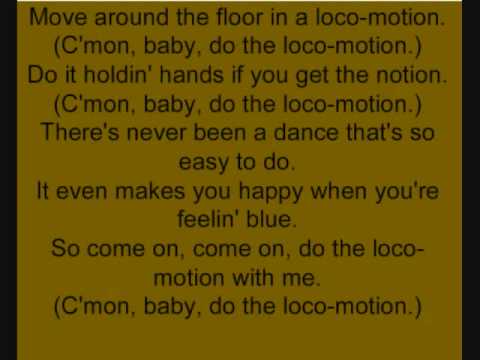 locomotion lyrics