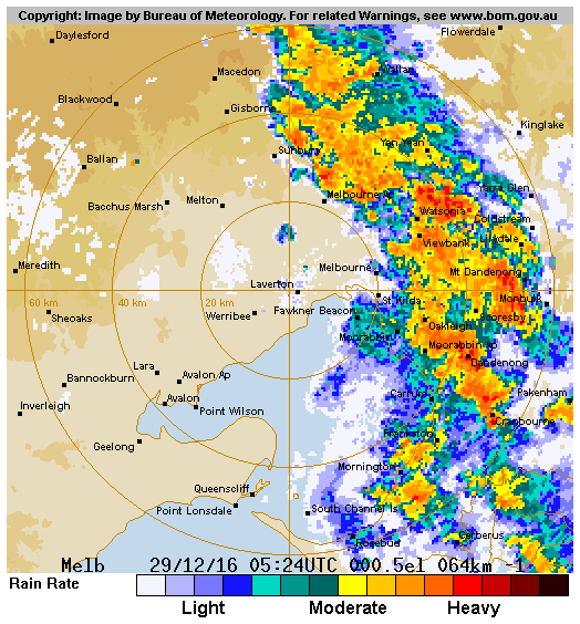 weather melbourne bom