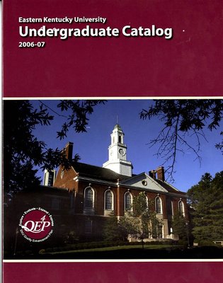 eku undergraduate catalog