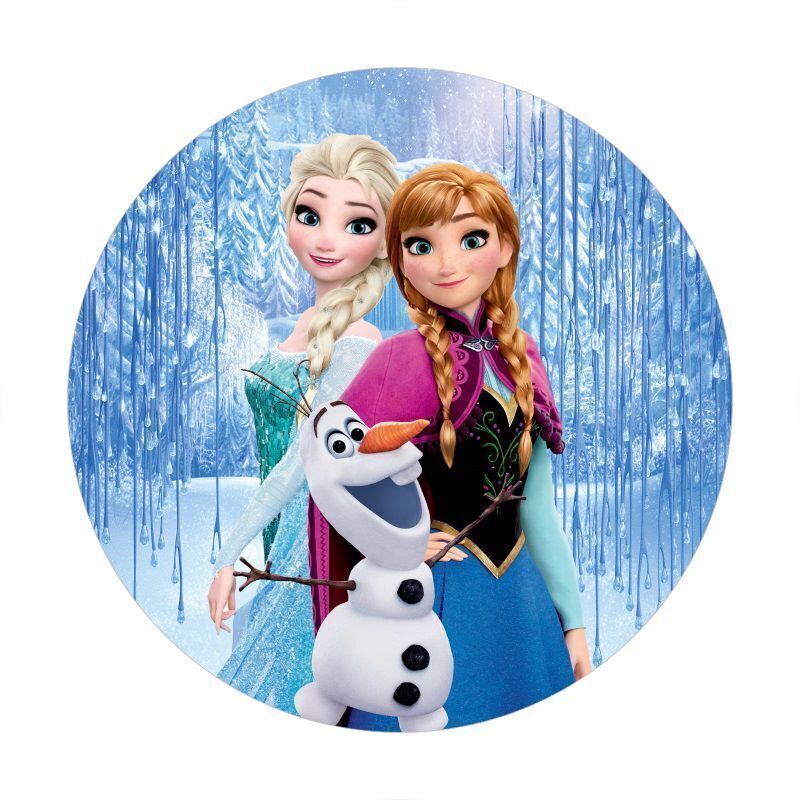 elsa frozen redonda