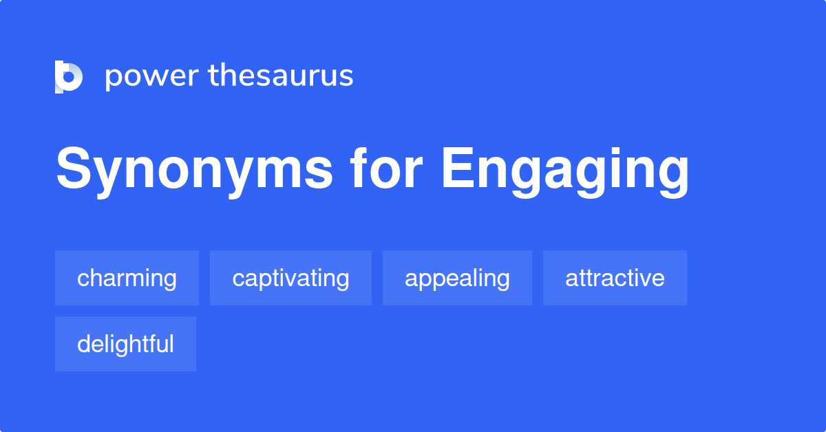 engaging synonym