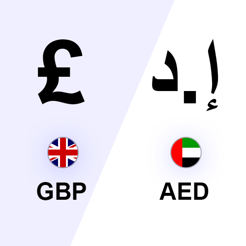 english pounds to dirhams