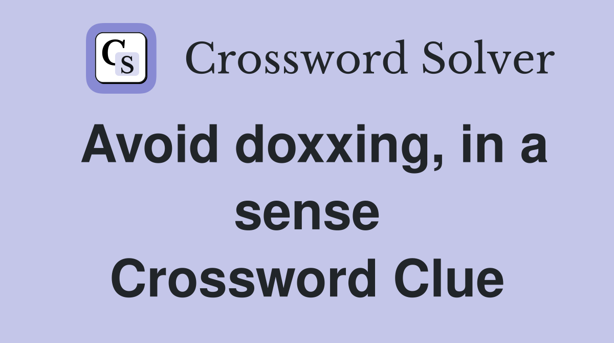 escape from or avoid crossword clue 5