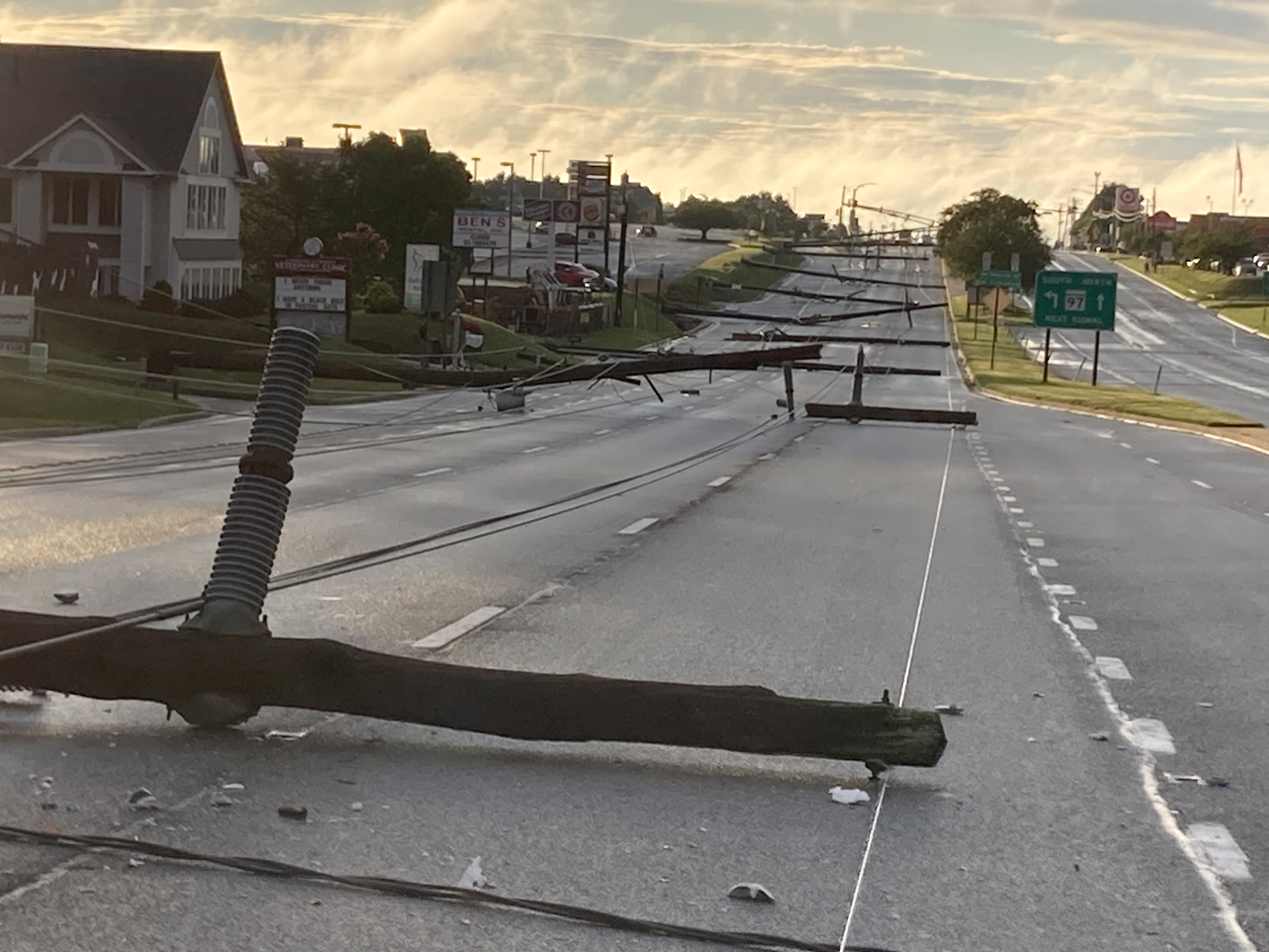 maryland storm damage today