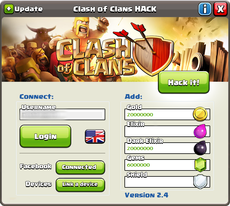 clash of clans gems hack site