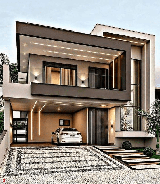 modern house design front