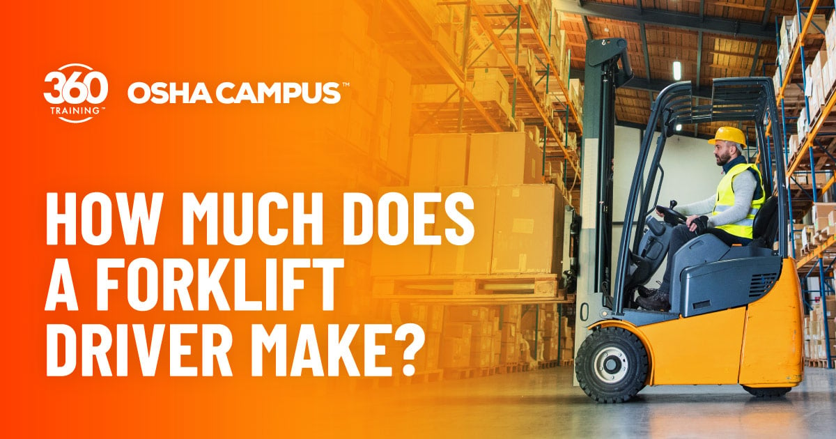 salary of a forklift driver