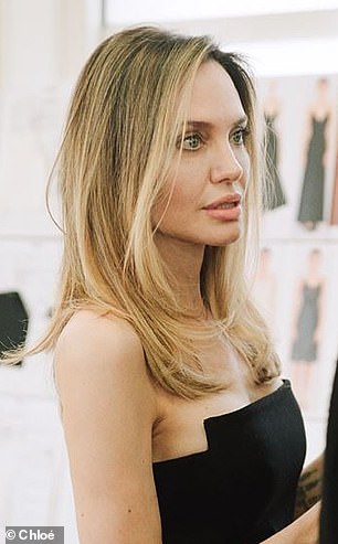 angelina jolie blonde