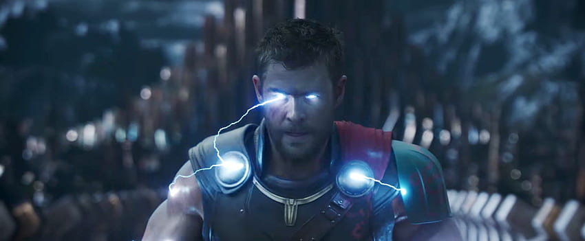 thor lightning eyes