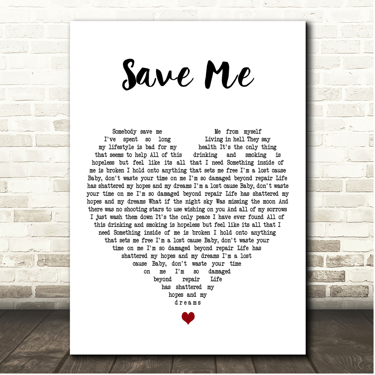 save me song lyrics