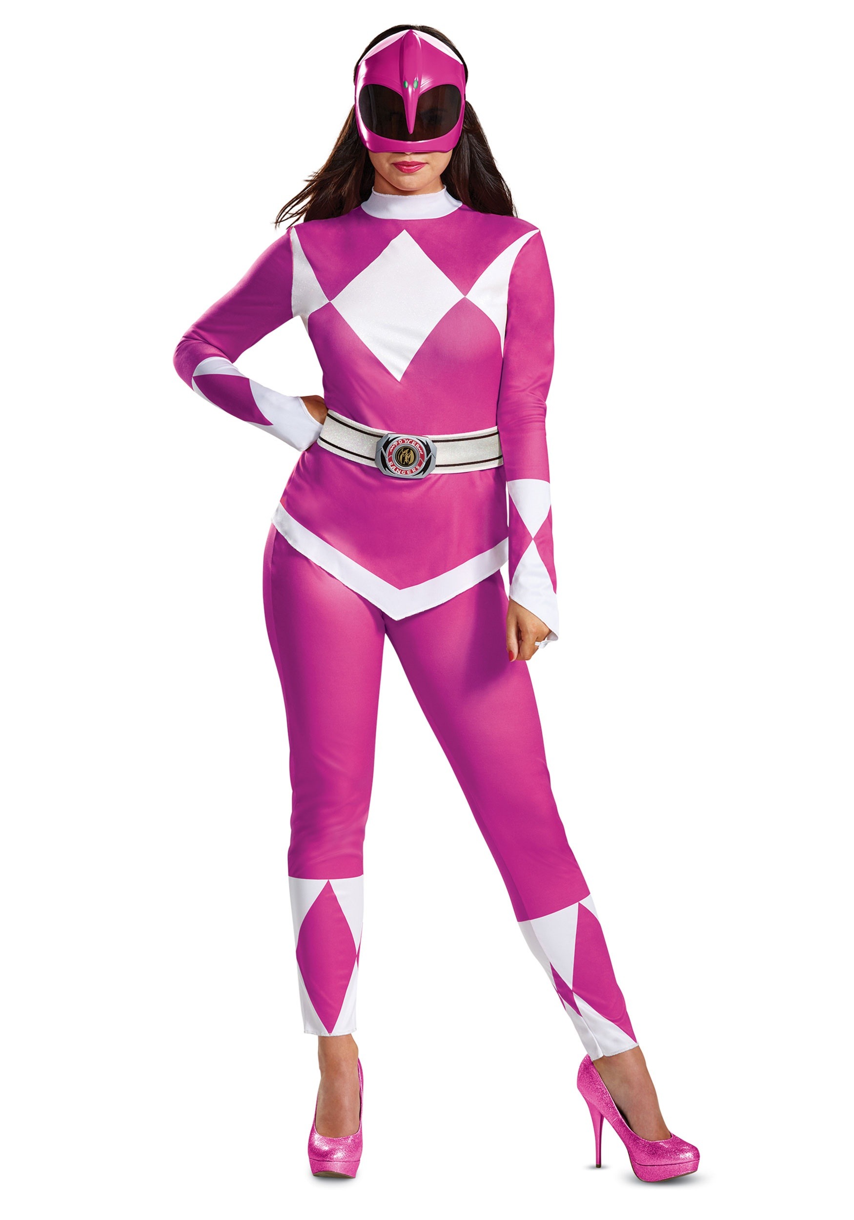 pink power ranger suit